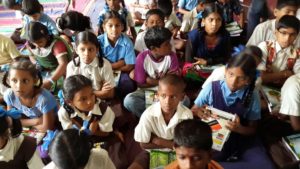 School Kit Distribution at Govt School, Bangalore 2